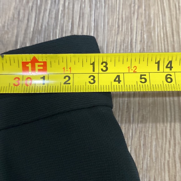 BANANA REPUBLIC Black Lined Career Skirt Sz 6 - Picture 8 of 12